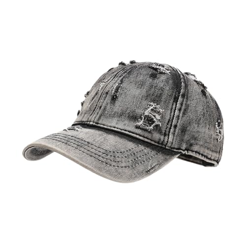 URTAODFE Vintage Washed Duck Cap, Street Trend Baseball Cap Stage Hip Hop Cap, 1, L von URTAODFE