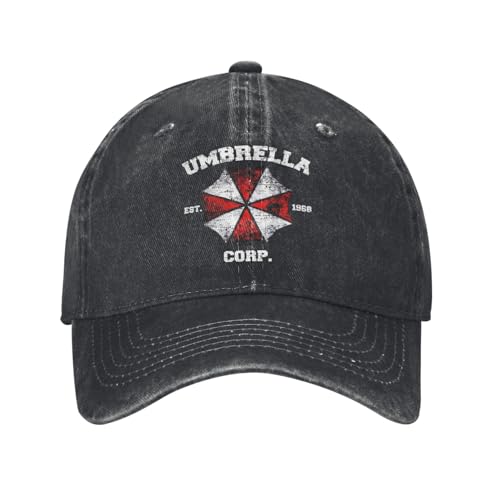 Baseballkappe Regenschirm Corp Resident Evil Gewaschen Baseballkappe Design Druck Sonne Hip Hop Hüte Sommer Weiblich Männlich Wandern Angeln Baseballmützen Modeaccessoires von URYRYUI