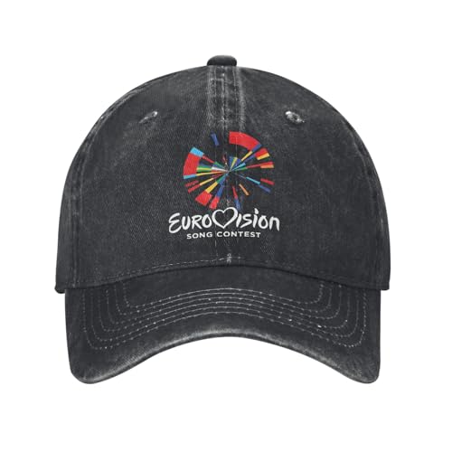 Bedruckte Baseballkappe E-Eurovisions Song Contest Sun Rock Verstellbare Gewaschene Hip Hop Hüte Unisex Männer Streetwear Print Praktische Sportgeschenke Bedruckte Baseballkappe E-Eurovisions Song Contest Sun Rock Verstellbare Gewaschene Hip Hop Hüte Unisex Männer Streetwear Print Praktische Sportgeschenke von URYRYUI