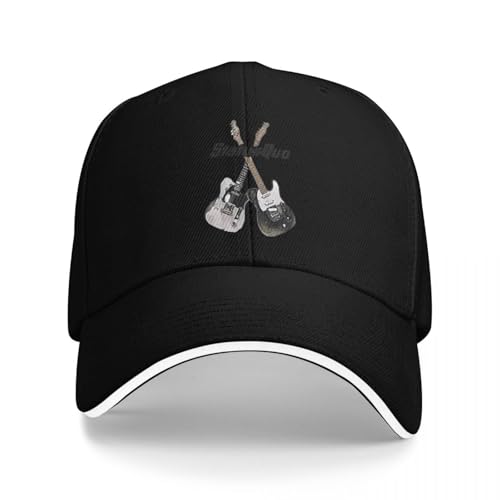 Printable Baseball Cap Status Quo Band Album On The Level District 1 Outdoor Adventures Hats Woman Sports Caps Women's Baseball Cap Sunshade Fashion Accessories von URYRYUI