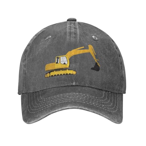 URYRYUI Baseballkappe Mit gedruckten Mustern Bagger BAU LKW Distressed Gewaschene Hüte Kappe Retro Outdoor Ganzjährig Reisen Verstellbarer Snapback Hut Sportgeschenke URYRYUI Baseballkappe Mit gedruckten Mustern Bagger BAU LKW Distressed Gewaschene Hüte Kappe Retro Outdoor Ganzjährig Reisen Verstellbarer Snapback Hut Sportgeschenke von URYRYUI