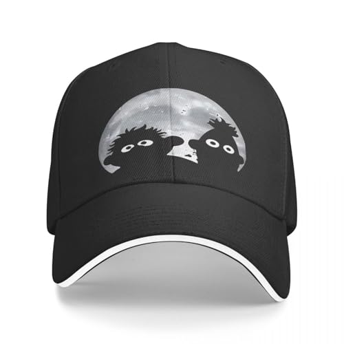 URYRYUI Baseballkappe Mit gedruckten Mustern Ernie Und Bert Moon Mann Kappe Herren Mütze Hüte Für Männer Damen Hut Modeaccessoires Sportgeschenke von URYRYUI