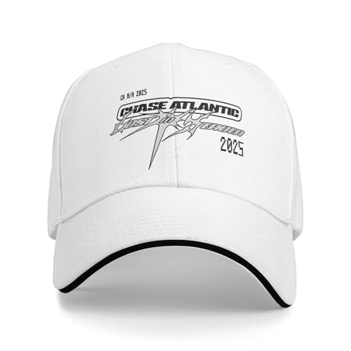 URYRYUI Baseballmütze Chase Atlantic Baseballmütze 2025 World Tour Mode Trucker Hut Frühling Paar Frauen Outdoor Sport Snapback Cap Modeaccessoires URYRYUI Baseballmütze Chase Atlantic Baseballmütze 2025 World Tour Mode Trucker Hut Frühling Paar Frauen Outdoor Sport Snapback Cap Modeaccessoires von URYRYUI