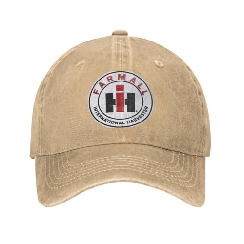 URYRYUI Baseballmütze International Harvester IHC Sommer Mode Trucker Hut Farmall Männer Frauen Design Tennis Skate Snapback Cap Modeaccessoires Sportgeschenke von URYRYUI