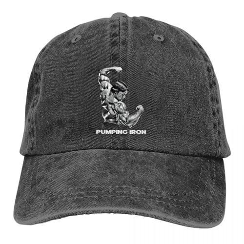 URYRYUI Bedruckte Baseballkappe Pumping Iron. Arnold Schwarzenegger Fan Arnold Schwarzenegger Unisex Kappe aus gewaschener Baumwolle Baseballkappe Sportaccessoires Geschenke URYRYUI Bedruckte Baseballkappe Pumping Iron. Arnold Schwarzenegger Fan Arnold Schwarzenegger Unisex Kappe aus gewaschener Baumwolle Baseballkappe Sportaccessoires Geschenke von URYRYUI