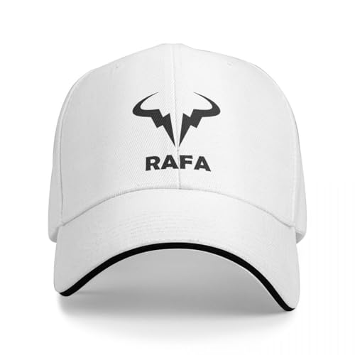 URYRYUI Bedruckte Baseballkappe Rafa Australian Open Tennis Golf Hut Kopfbedeckung im Unisex-Stil Nadal Rafael Daily Golf Caps Hut Praktische Sportgeschenke von URYRYUI