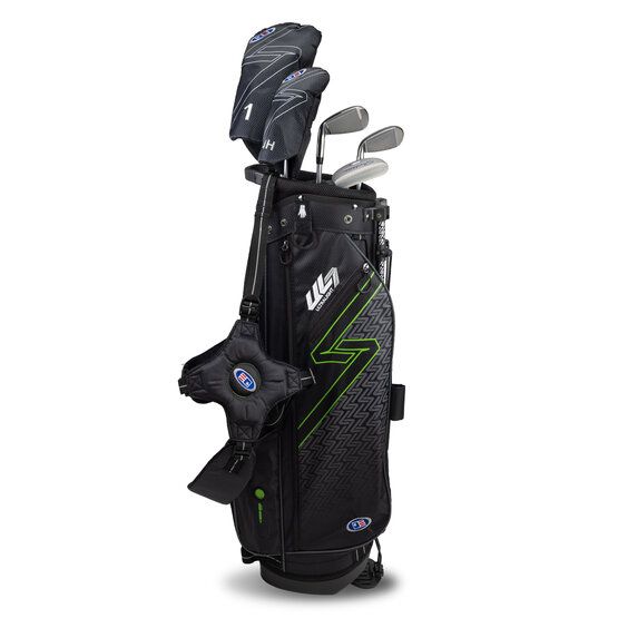 US Kids Golf UL57 7 Schläger Stand Bag Set schwarz von US Kids Golf