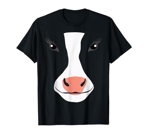 Kuhgesicht, lustig, niedlich, Bauernhoftier-Kostüm, T-Shirt für Kinder und Erwachsene T-Shirt Kuhgesicht, lustig, niedlich, Bauernhoftier-Kostüm, T-Shirt für Kinder und Erwachsene T-Shirt von US32 Back To School