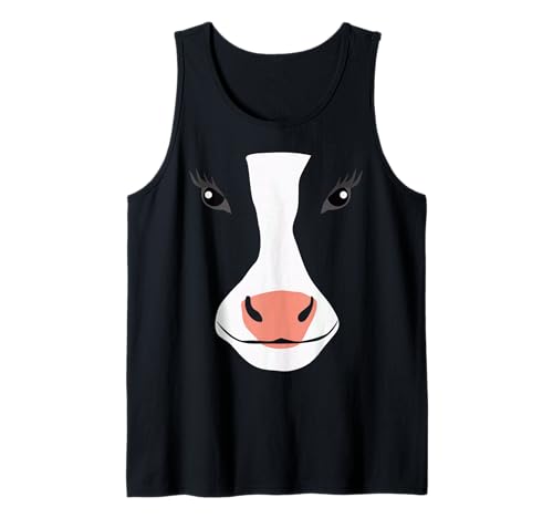 Kuhgesicht, lustig, niedlich, Bauernhoftier-Kostüm, T-Shirt für Kinder und Erwachsene Tank Top Kuhgesicht, lustig, niedlich, Bauernhoftier-Kostüm, T-Shirt für Kinder und Erwachsene Tank Top von US32 Back To School