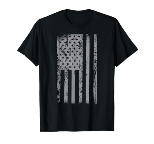 USA Amerikanische Flagge 4. Juli patriotische USA Herren Damen T-Shirt von USA American Flag 4th July Patriotic United States