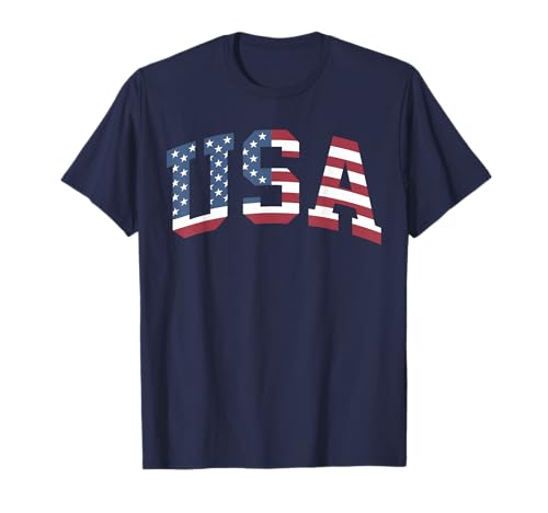 USA-Hemd für Damen, Herren, Kinder, patriotische amerikanische Flagge, 4. Juli T-Shirt USA-Hemd für Damen, Herren, Kinder, patriotische amerikanische Flagge, 4. Juli T-Shirt von USA Patriotic American Flag T Shirts
