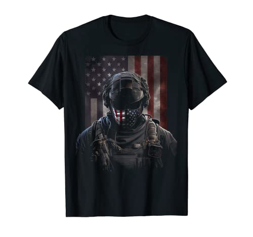 Herren USA Patriot Soldat Helm Militär Armee USA Flagge Infanterie T-Shirt Herren USA Patriot Soldat Helm Militär Armee USA Flagge Infanterie T-Shirt von USA Soldat Armee Bekleidung & Designs