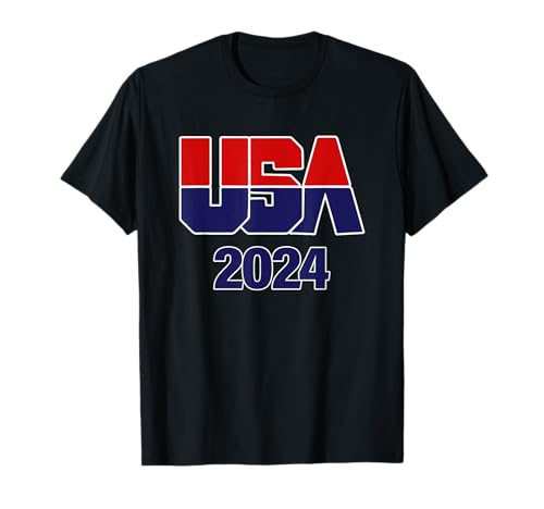 USA Team 2024 - Souvenir Männer & Frauen American Sports T-Shirt von USA Team Sports