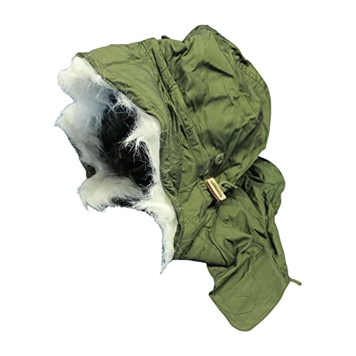 US Army M-51/M65 Kaltwetter-Kapuze für Fischschwanz-Parka & M65 Jacke – echte US-Ausgabe – Unissued Olive Drab, Braunoliv von Generic