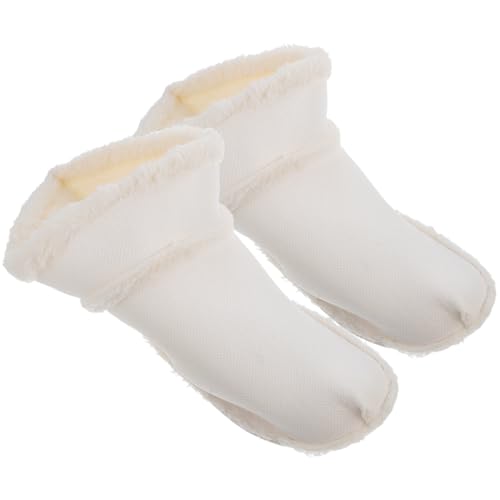 USHOBE 2 Paar Warme Clog-Pantoffel-Innenschuhe Winter-Clogs-Innenfutter Plüschpelz Winterschuhe Futter Ersatz-Felleinsatz Futter Schuh-Innensohle Warme Herausnehmbare Pelz-Innenschuhe von USHOBE