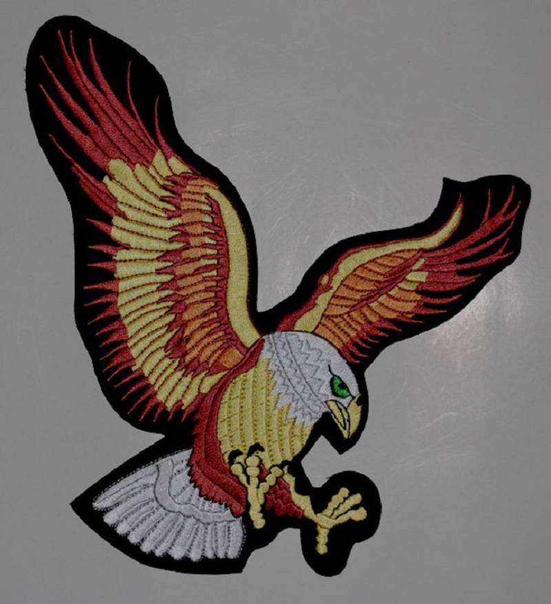 Große Us-Adler Für Jacke Bestickt Patch 10" Aufbügeln Und Aufnähen von USPATCHShop