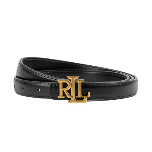 USRUTIUD Damengürtel Buchstaben Dünngürtel Cowide Mit Jeans Casual Hosen Dekoration Weibliches Leder-schwarz-105 Cm USRUTIUD Damengürtel Buchstaben Dünngürtel Cowide Mit Jeans Casual Hosen Dekoration Weibliches Leder-schwarz-105 Cm von USRUTIUD