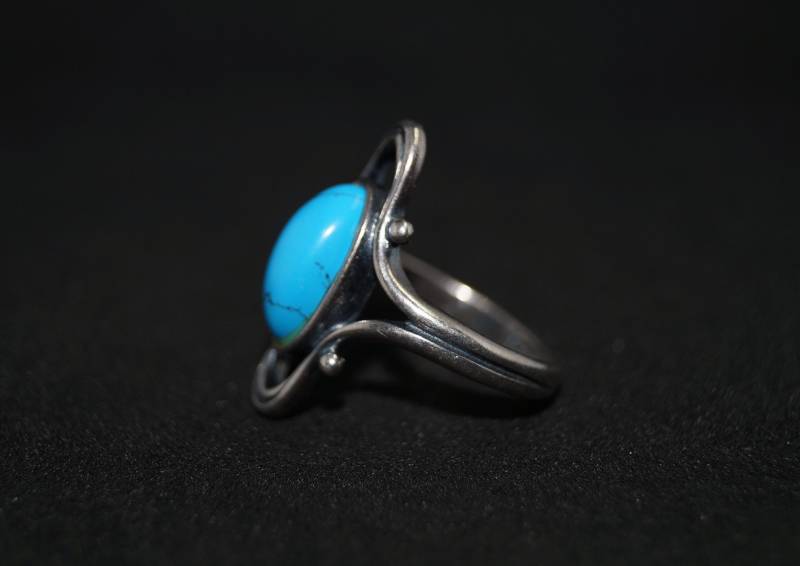 Alte Ringe Silber Überzug Vintage Schmuck Geschenk Für Sie Antiker Ring Schöne Originalschmuck von USSRvintageUA