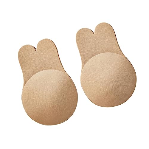 USTNIR Nippelpads, 4 Stück Nipple Cover für Damen, Nippelpads Wiederverwendbar, Ultradünne Selbstkleb Unsichtbar Atmungsaktiv, Nippelpads Nippel Kleber für Abendkleider von USTNIR