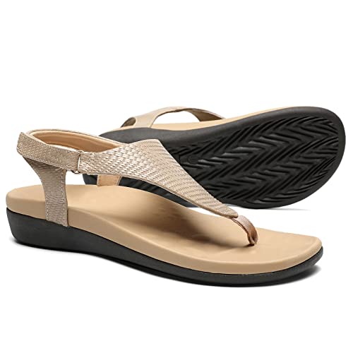 UTENAG Damen-Flip-Flops mit Fußgewölbeunterstützung, orthopädisch, verstellbar, Beige 2024, 42 EU UTENAG Damen-Flip-Flops mit Fußgewölbeunterstützung, orthopädisch, verstellbar, Beige 2024, 42 EU von UTENAG