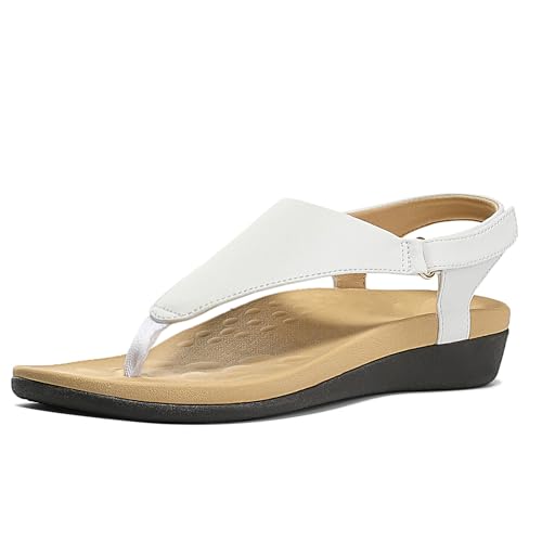 UTENAG Damen-Flip-Flops mit Fußgewölbeunterstützung, orthopädisch, verstellbar, Weiss/opulenter Garten, 38.5 EU UTENAG Damen-Flip-Flops mit Fußgewölbeunterstützung, orthopädisch, verstellbar, Weiss/opulenter Garten, 38.5 EU von UTENAG