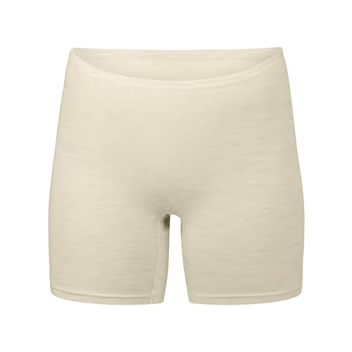 UTENOS 100% Merinowolle Damen Taillenslip (S, Natural (Ivory)) von UTENOS