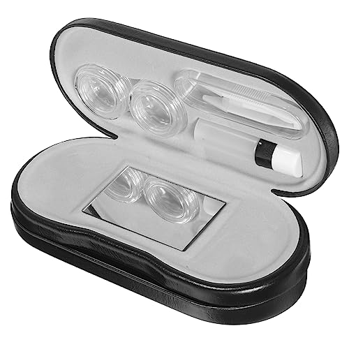 UTHCLO 1 Satz Doppelbrillenbehälter Hartschalen-objektiv Organizer Hausbrillen Box Gläsern Reisebehälter von UTHCLO