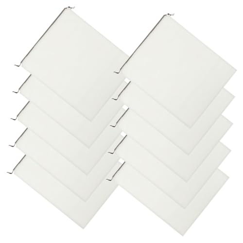 UTHCLO 10 Stück Teiliges Transparentes Reise Drawstring Großer Staubschutzbeutel für Schuhe Kosmetik Kleidung Vielseitige Reise toiletten Schuhbeutel von UTHCLO