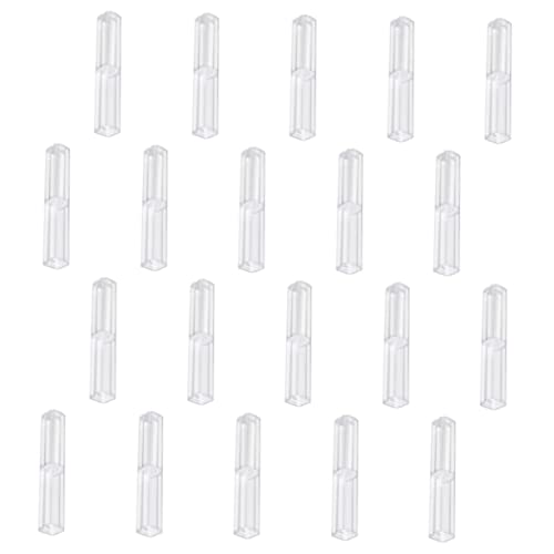 UTHCLO 20stücke Pack Klar Stiftetui Kugelschreiber Geschenkbox Stifte Aufbewahrungsbox Kunststoff Stiftbox Für Organisation Und Transport von UTHCLO