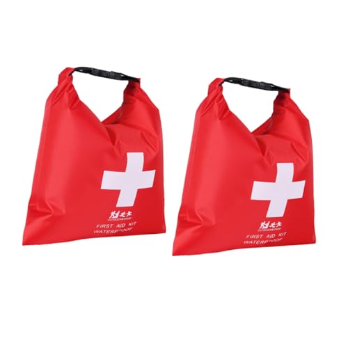 UTHCLO 2stücke Wasserdichte Erste-hilfe-tasche Schwimmboje Für Rafting Kajakfahren Flusssegeln Mit Platz Für Lebensmittel Kleidung Geldbörse Komprimierbar Und Leicht Zu Tragen von UTHCLO