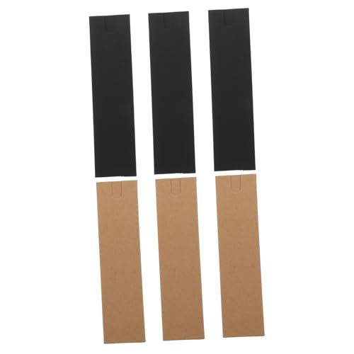 UTHCLO 30 Stück Teiliges Kraftpapier Stift Etui Faltbare Pen Sleeve Hüllen Stabile Papiertaschen für Stifte Verpackung Stilvolles Design Geschenkbeutel für Büro Schule und Zuhause von UTHCLO