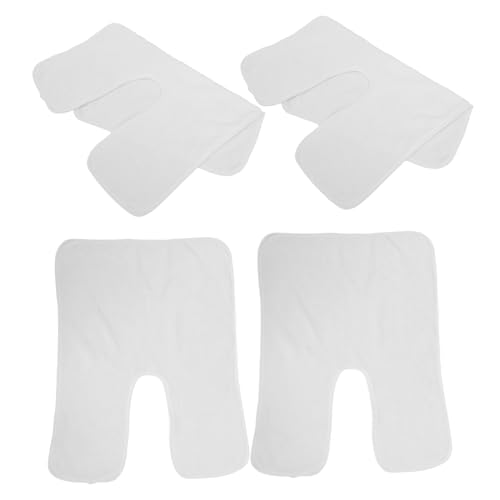 UTHCLO 4 Stück -Design -Reinigungstuch handtücher weiches Gesichtstuch Make-up-Entferner-Waschlappen Salon Handtuch Gesichtswickeltuch Abschminktücher Haartuch Korallenvlies Weiß UTHCLO 4 Stück -Design -Reinigungstuch handtücher weiches Gesichtstuch Make-up-Entferner-Waschlappen Salon Handtuch Gesichtswickeltuch Abschminktücher Haartuch Korallenvlies Weiß von UTHCLO