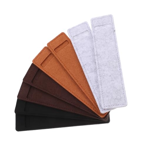 UTHCLO Filz Stifteetui 8 Stück Weiche Kugelschreiberhülle für Notizbuch und Büro Langlebig und Federbeutel für Schule und Geschäftsbedarf Schutzhülle für Stifte und Bleistifte von UTHCLO