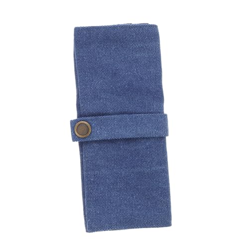 UTHCLO Kreative Und Ansprechende Titel Für Ihr Produkt Titel Multifunktionale Stiftrolle Aus Canvas Praktische Bleistift Und Pinselaufbewahrung Für Künstler Und Schüler Große von UTHCLO