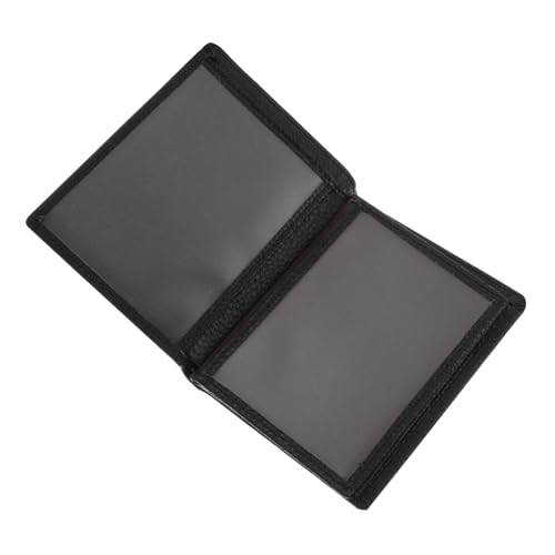 UTHCLO Doppelseitiges Leder Kartenetui für Führerschein und Kreditkarten Kompakter Organizer mit Großem Fassungsvermögen Geeignet für Damen und Männer Sicherer Schutz für Ausweise und von UTHCLO