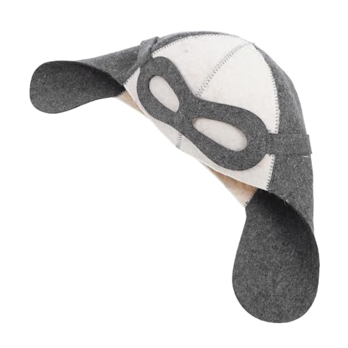 UTHCLO Felt Sauna Hut Für Herren Und Damen Unisex Saunamütze Aus Hochwertigem Filz Stylischer Kopfschutz Für Sauna Und Dampfbad Langlebig Pflegeleicht Und Ergonomisch Traditionelles von UTHCLO