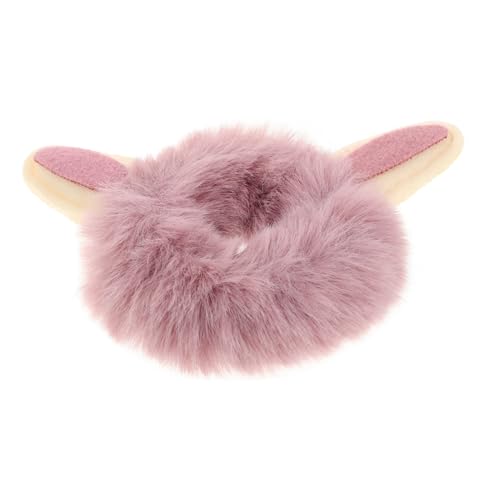 UTHCLO Plüsch-haargummis Für Mädchen Flauschige Haaraccessoires Elastische Haargummis Mit Fell Süße Haarschmuck Für Junge Mädchen Zarte Haargummis Für Täglichen Gebrauch von UTHCLO