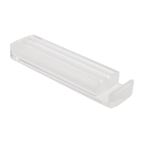UTHCLO Gitarrenplektrum Organizer mit Innovativem Clipmechanismus Transparenter Plectrum Halter Kompakt und Stabil Gitarre Bass Ukulele Schreibtisch-Organizer mit Schutzfunktion für von UTHCLO