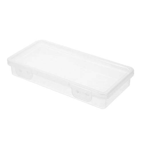 UTHCLO Große Aufbewahrungsbox für Malpinsel Transparent Stapelbar Kunststoff Federmäppchen mit Hoher Kapazität für Schule Büro und Zuhause von UTHCLO