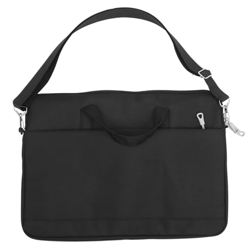 UTHCLO Laptop Tasche Dünn Leicht Wasser und Kratzfest mit Reißverschluss Stoßfeste Aktentasche für Business Reisen Freizeit Tablet Organizer Schultertragbar Schwarze Schutzhülle von UTHCLO