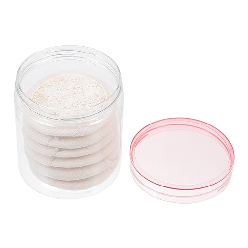UTHCLO Loofah Gesichtsreinigungspads Sanfte Makeup Entfernung Hautfreundliche Wiederverwendbare Kosmetik Pads für Empfindliche Haut und Reisen von UTHCLO