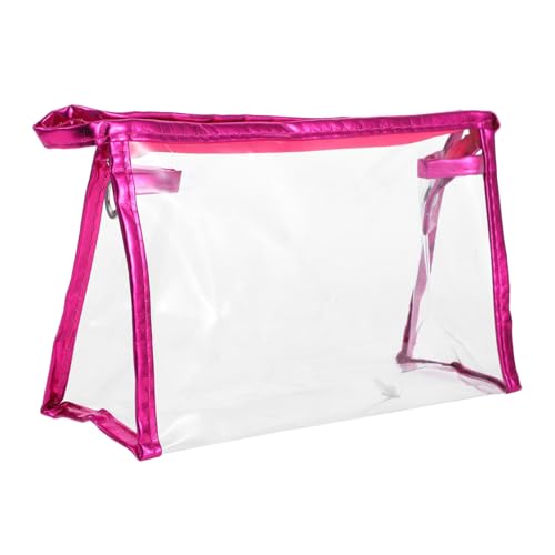 UTHCLO Kleines Transparentes Stifteetui Mit Reißverschluss Dünne Klare Federtasche Für Schule Süßer Schreibwaren-Organizer Für Mädchen Make-up-stiftbehälter Für Unterwegs von UTHCLO