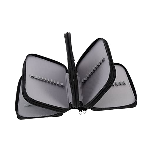 UTHCLO Multilagiges Federmäppchen aus Oxford Fächer Stifte Organizer Langlebige Buntstifttasche für Kunststudenten Farbenfrohes Pencil Case für Zeichenutensilien von UTHCLO