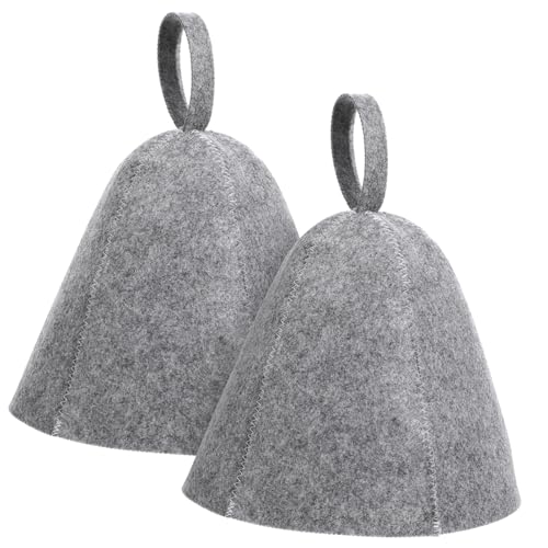 UTHCLO Saunahut Aus Filz Zum Herren Und Damen Wiederverwendbar Geschmeidig Stilvoll von UTHCLO