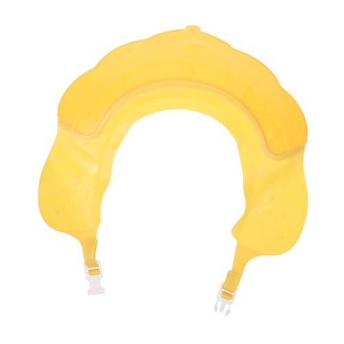 UTHCLO Kinder Shampoo Hut Verstellbar Kronenform Duschhut für Kinder Badezubehör Schützt Augen und Ohren von UTHCLO