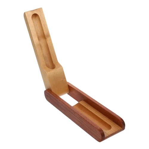 UTHCLO Stilvolle Holz Federmäppchen für Stifte Einzelstifthalter Leicht und Tragbar Robustes und Langlebiges Design zur Aufbewahrung von Kugelschreibern und Füllfederhaltern von UTHCLO