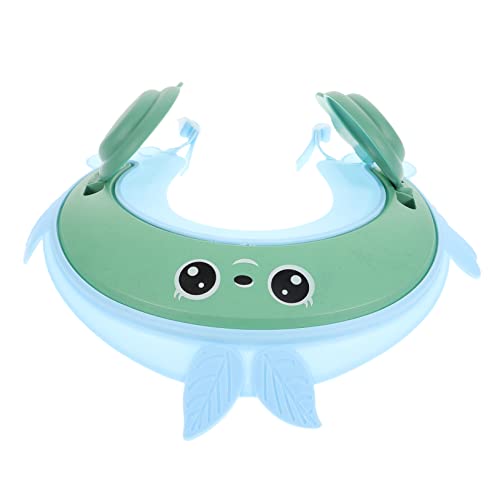 UTHCLO Verstellbare Haarwaschschutzkappe mit Ohrenschutz Weiche Duschhaube für Haare Waschen und Haarschnitt Jahre Hautfreundlich und Leicht in Edelsteinblau von UTHCLO