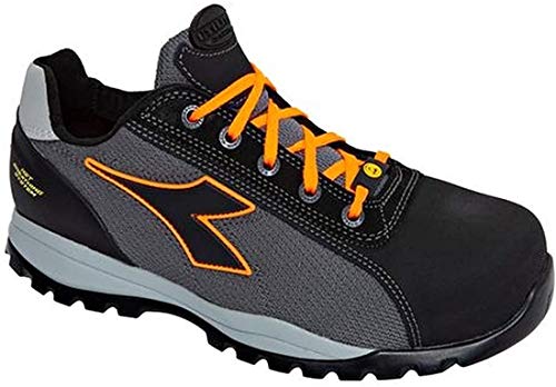 Diadora Herren Glove TECH Low PRO S1P SRA HRO ESD Leichtathletik-Schuh, Asphalt/Orange Fluo, 43 EU Diadora Herren Glove TECH Low PRO S1P SRA HRO ESD Leichtathletik-Schuh, Asphalt/Orange Fluo, 43 EU von UTILITY DIADORA