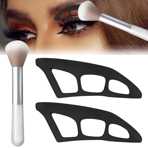 3-Teiliges Eyetour-Lidschatten-Tool, Eyeliner-Tool, Eyetour, Lidschatten, Eyetour-Schablone, für perfekt geschnittene Lidfalten und Smokey Eyes, Präzisions-Make-up-Applikator-Vorlagen von UTXN