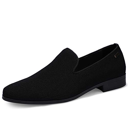 UUBARIS Herren-Slipper, Smoking, Schlupfschuhe, Schwarz, 43 EU UUBARIS Herren-Slipper, Smoking, Schlupfschuhe, Schwarz, 43 EU von UUBARIS